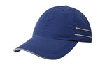 Microfiber Sports Cap w/Piping & Sandwich