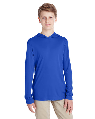 Team 365 Youth Zone Performance Hooded T-Shirt