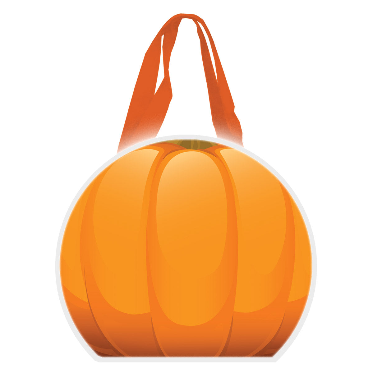 Reflective Halloween Pumpkin Tote Bag