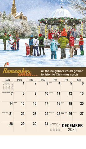 Galleria Wall Calendar 2025 Remember When Calendar