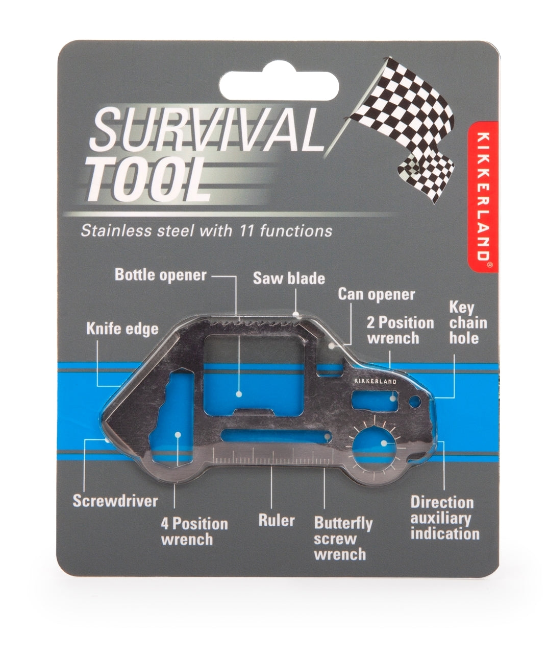 Car Shaped Survival Tool