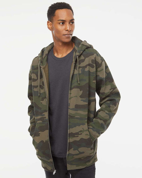 Independent Trading Co. Heavyweight Full-Zip Hooded Sweatshirt