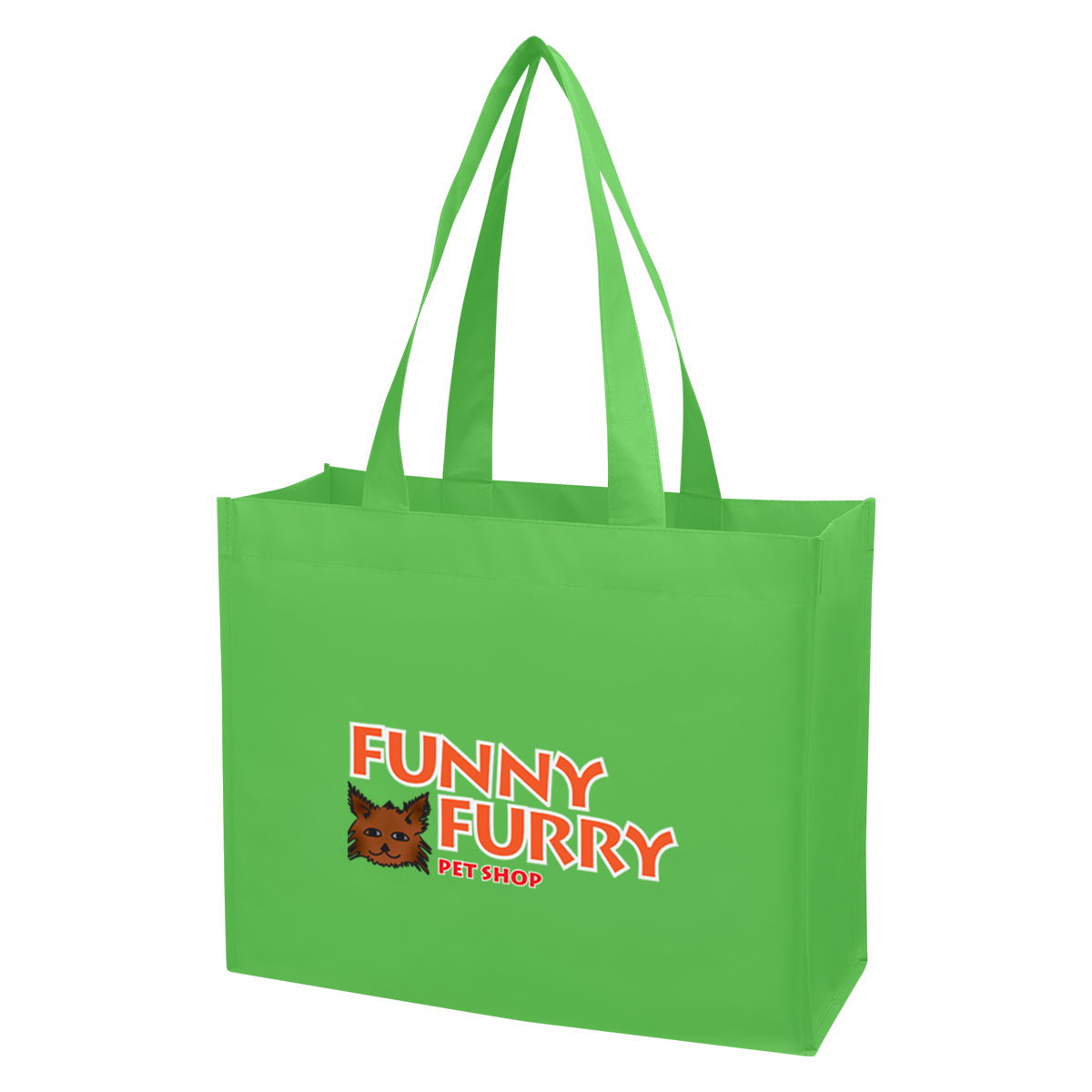 Matte Laminated Non-woven Shopper Tote Bag