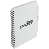 5.5" x 7" FSC Recycled Spiral Notebook w/ RPET Pe