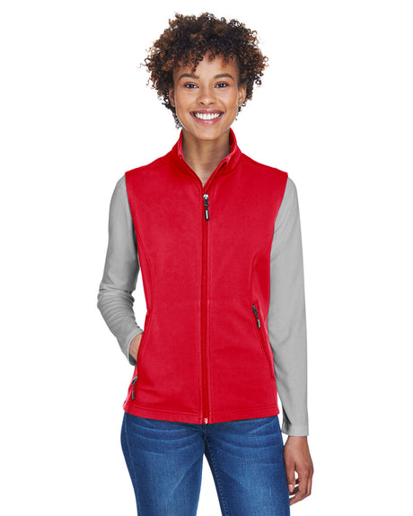CORE 365 Ladies' Cruise Two-Layer Fleece Bonded Soft Shell Vest