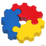 3 Piece Gear Puzzle Set Stress Reliever