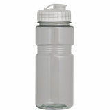 20 Oz. Translucent Recreation Bottle w/ Flip Top Lid