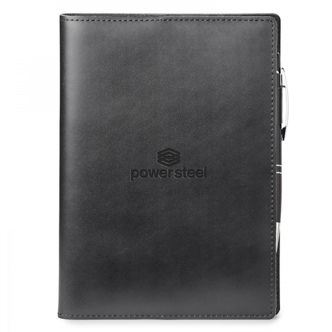 Genuine Leather Refillable Journal Combo