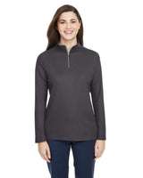 CORE 365 Ladies' Fusion ChromaSoft? Pique Quarter-Zip