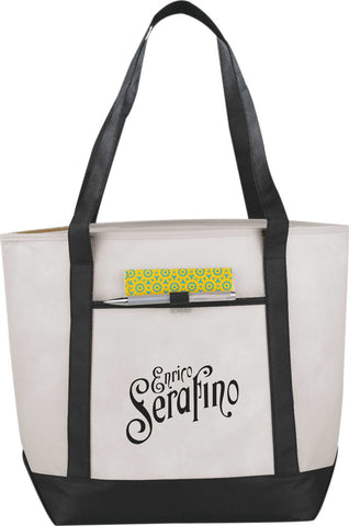 Lighthouse Non-Woven Boat Tote