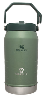 Stanley® IceFlow 64oz Flip Straw Jug, green - Etched