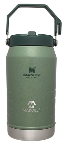 Stanley® IceFlow 64oz Flip Straw Jug, green - Etched