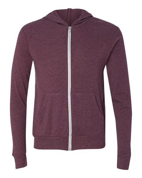 Bella + Canvas® Full-Zip Hooded Sweater