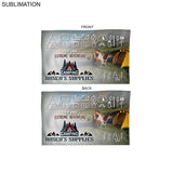 Microfiber Dri-lite Terry Branding Towel, 15x25, Sublimated Edge to Edge 2 sides