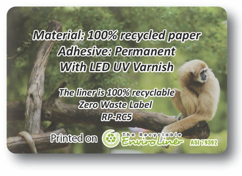 Eco-Friendly 100% PCW Roll Stickers (1.5
