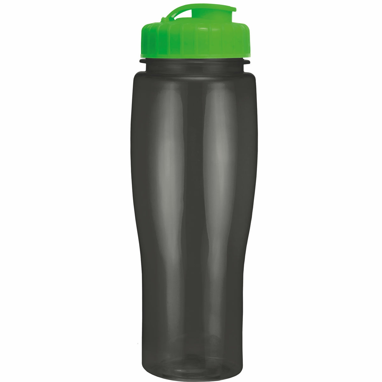 24 Oz. Contour Translucent Bottle w/ Flip Top Lid