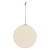 Wood Ornament - Circle