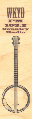 Direct Print Wood Bookmark (5