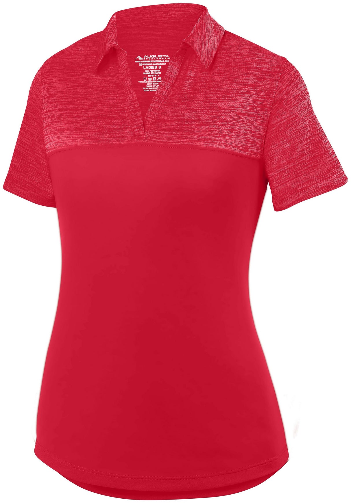 Ladies Shadow Tonal Heather Polo