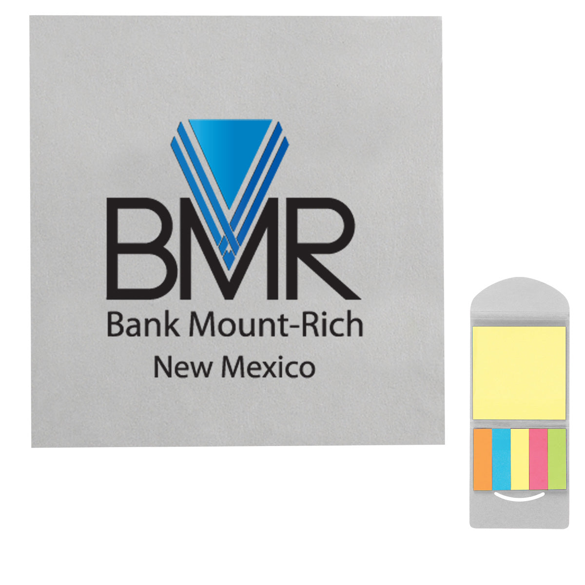 Sticky Notes And Flags In Pocket Case