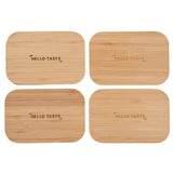 Bamboo Fiber Lunch Box with Cutting Board Lid