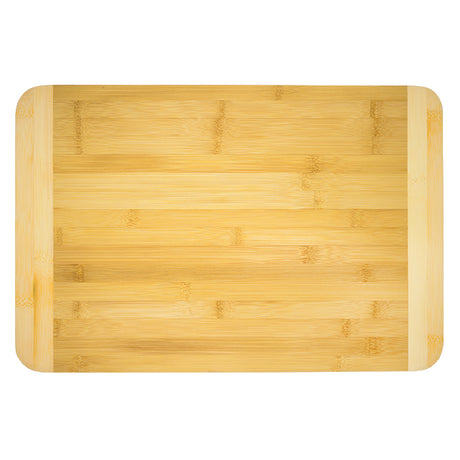 Home Basics® Two Tone Bamboo Cutting Board 12"x18"