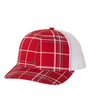 000458 Richardson® Patterned Snapback Trucker Cap