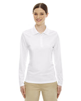 000156 CORE 365 Ladies' Pinnacle Performance Long-Sleeve Piqué Polo