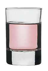 Tralee 1.75oz heavy sham clear shot glass