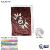 48 Hr Quick Ship - Plush and Cozy Mink Flannel Fleece Baby Blanket, 30x40, Sublimated