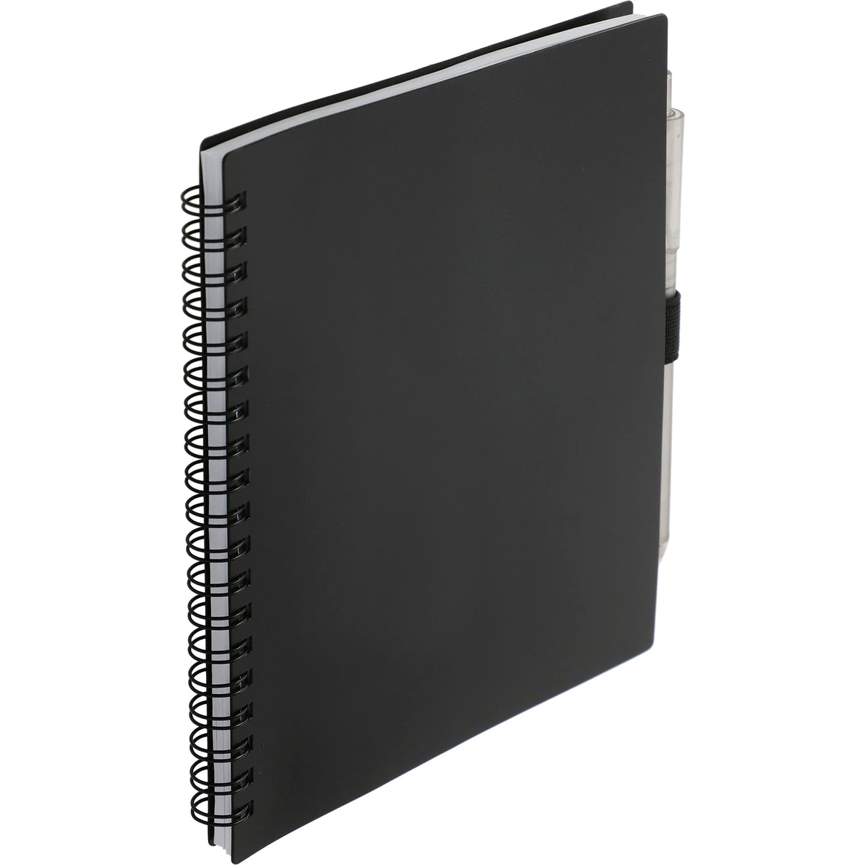 5.5" x 7" FSC Recycled Spiral Notebook w/ RPET Pe