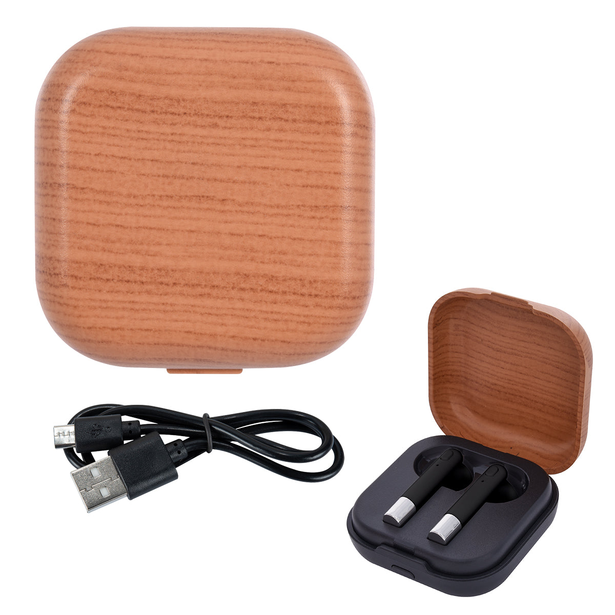 Elevate True Wireless Earbuds & Charging Base