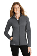 Eddie Bauer Ladies' Full-Zip Heather Stretch Fleece Jacket