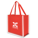 Reflective Large Grocery Tote Bag