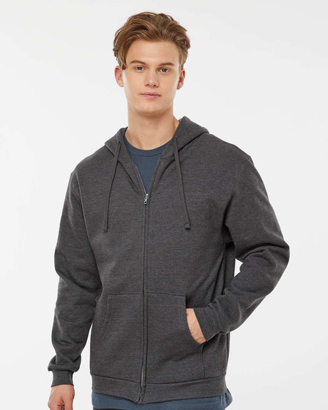 Tultex® Unisex Full-Zip Hooded Sweatshirt