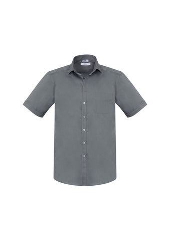 Men's Monaco Short Sleeve French Style Cotton Stretch Shirt