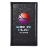 Leather Look Padfolio With Sticky Notes & Flags