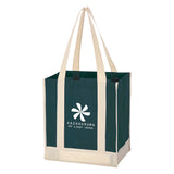 000440 Non-woven Two-tone Shopper Tote Bag