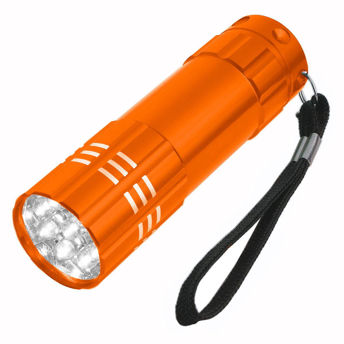 Aluminum Led Flashlight With Strap