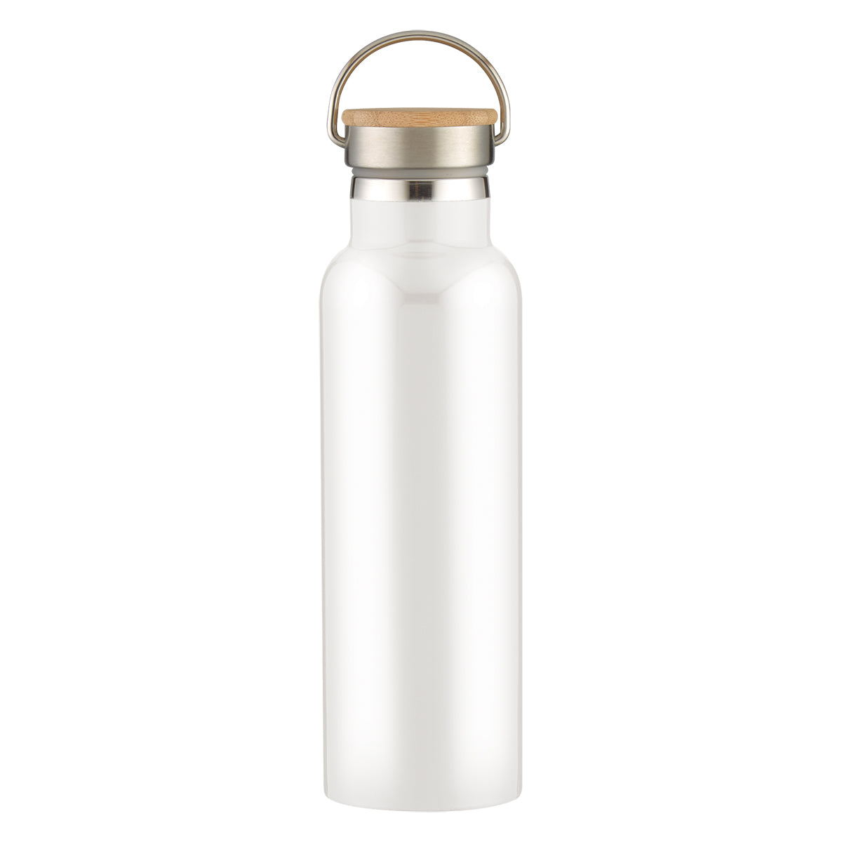 21 Oz. Liberty Stainless Steel Bottle With Wood Lid
