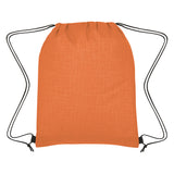 Crosshatch Non-woven Drawstring Bag