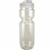 22 Oz. Translucent Bike Bottle w/ Flip Top Lid
