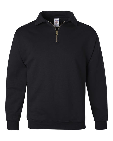 Jerzees® Super Sweats NuBlend® Quarter-Zip Cadet Collar Sweatshirt