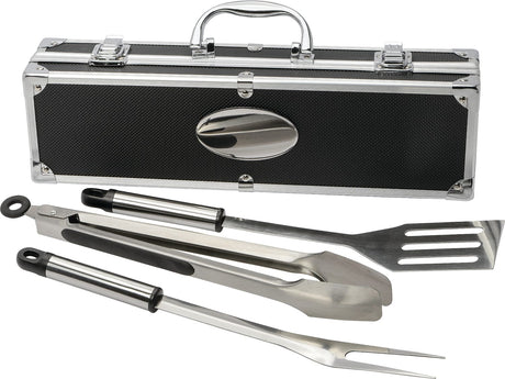 3 Piece BBQ set in Aluminum Case