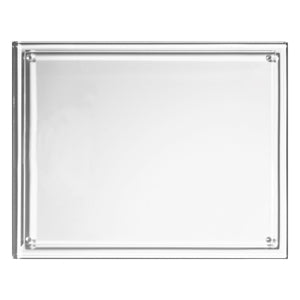 Magnetic Clear on Clear Acrylic Certificate Frame (10 1/4"x 12 1/4")