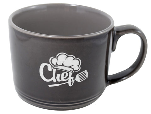 Nina 12oz smoke mug in a Ripple gift box - Etched