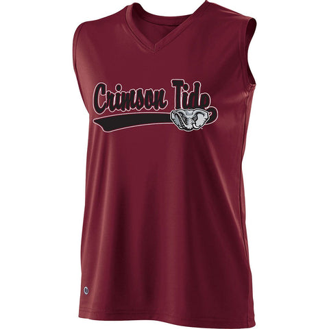 Holloway Sportswear Collegiate Ladies' Curve Jersey - Alabama Crimson Tide