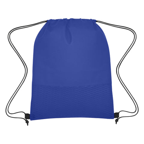 Wave Design Non-woven Drawstring Bag