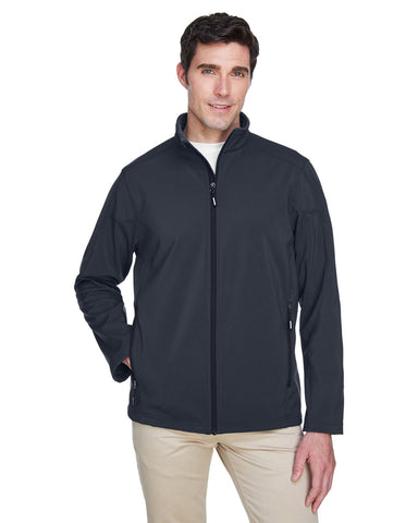 000228 CORE 365 Men's Cruise Two-Layer Fleece Bonded Soft Shell Jacket