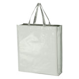 Metallic Non-woven Shopper Tote Bag